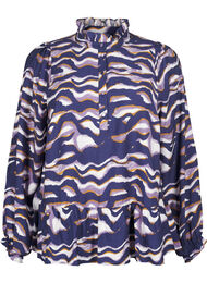 Blouse met print en een A-lijn vorm, Naval Academy