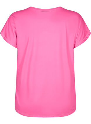 Zizzi Sport T-shirt met korte mouwen, Raspberry Rose, Packshot image number 1