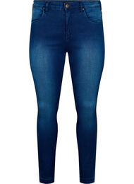 Super slim Amy jeans met hoge taille, Blue Denim, Packshot