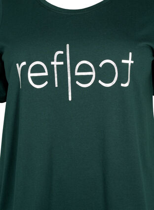 Zizzi FLASH - T-shirt met motief, Scarab Reflect, Packshot image number 2