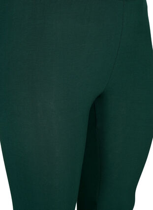 Zizzi Basic legging in viscose, Scarab, Packshot image number 2