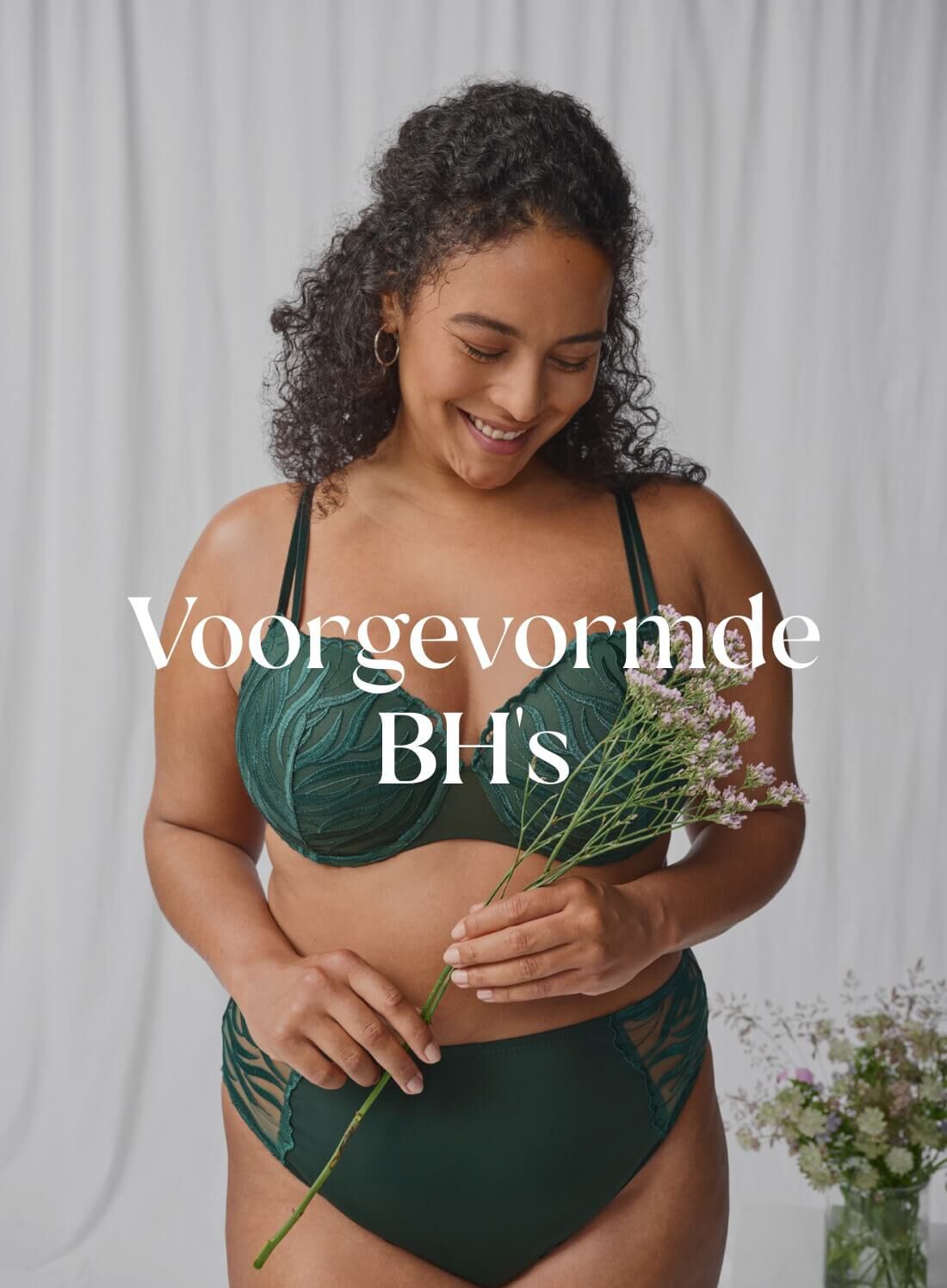 Voorgevormde BH's in grote maten voor dames - Maat 85E-115H - Zizzi