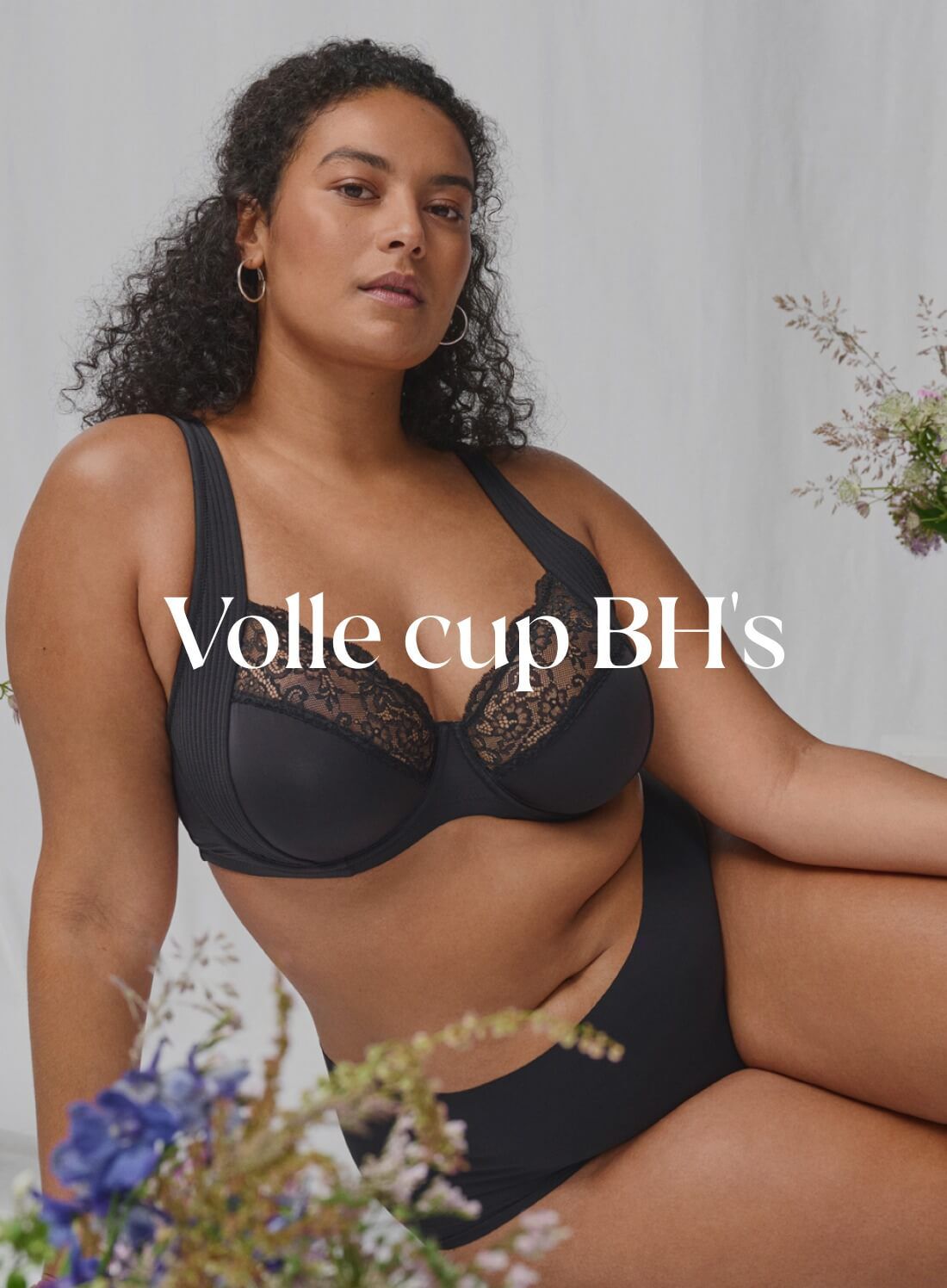 Bralettes in grote maten voor dames - Maat 85E-115H - Zizzi